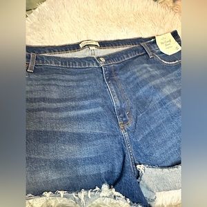 NWT! ABERCROMBIE & FITCH CURVE LOVE SHORTS